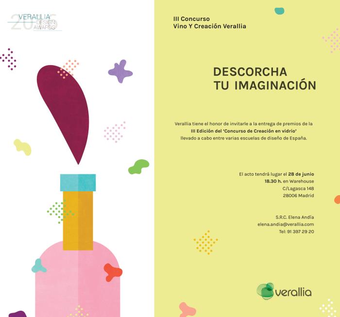 Verallia elige la mejor botella de vino para jóvenes