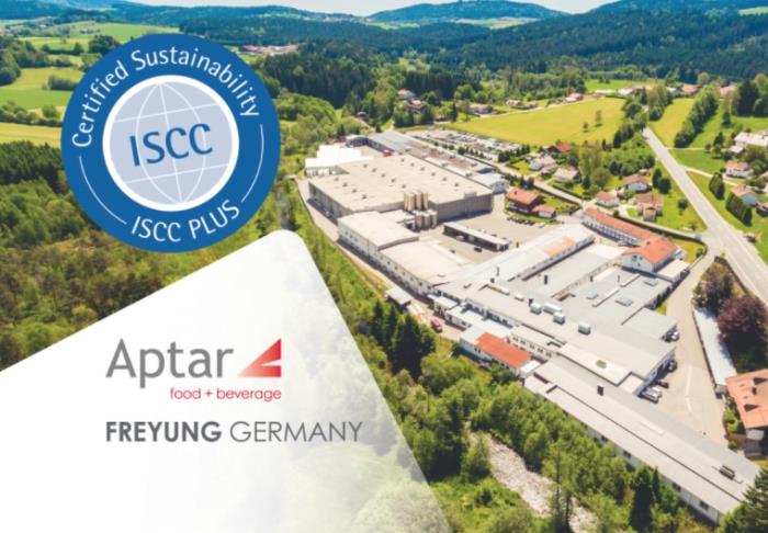 Aptar Food + Beverage’s Freyung, Germany plant receives ISCC PLUS Certification