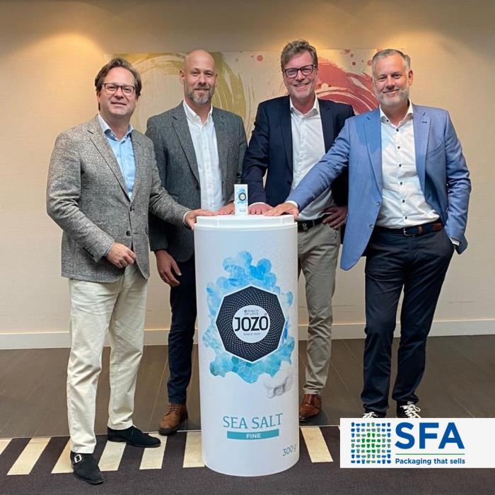 SFA Showcases Fully Recyclable Shaker to the Gouden Noot Jury