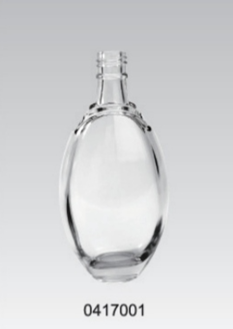 Clear Glass Drink Bottle - 0417001