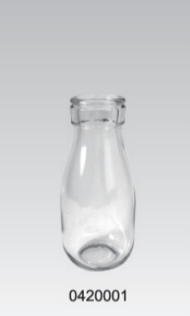 Clear Glass Drink Bottle - 0420001