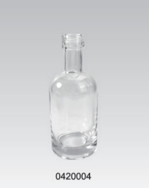 Clear Glass Drink Bottle - 0420004