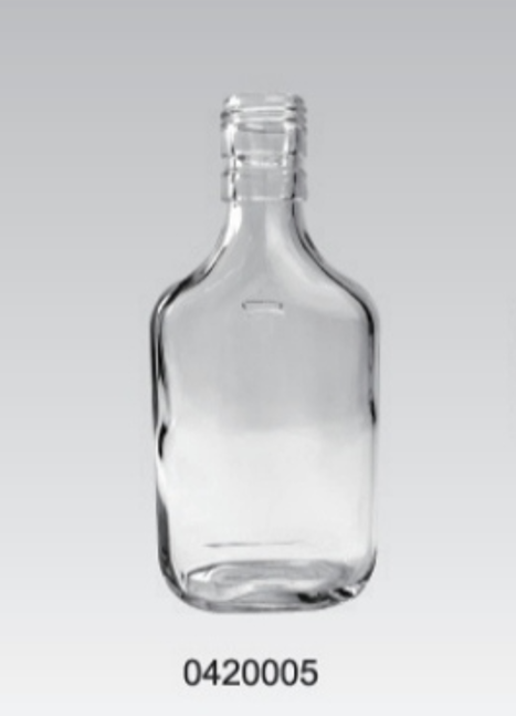 Clear Glass Drink Bottle - 0420005