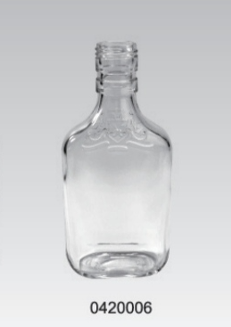 Clear Glass Drink Bottle - 0420006