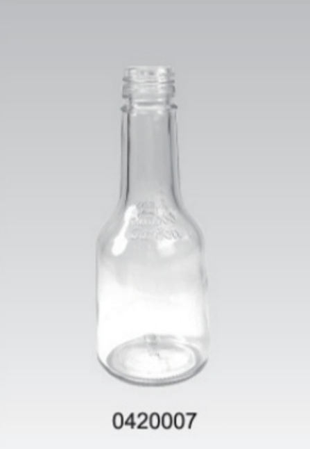 Clear Glass Drink Bottle - 0420007