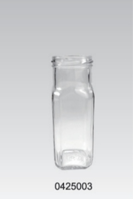 Clear Glass Drink Bottle - 0425003