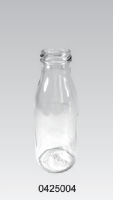 Clear Glass Drink Bottle - 0425004