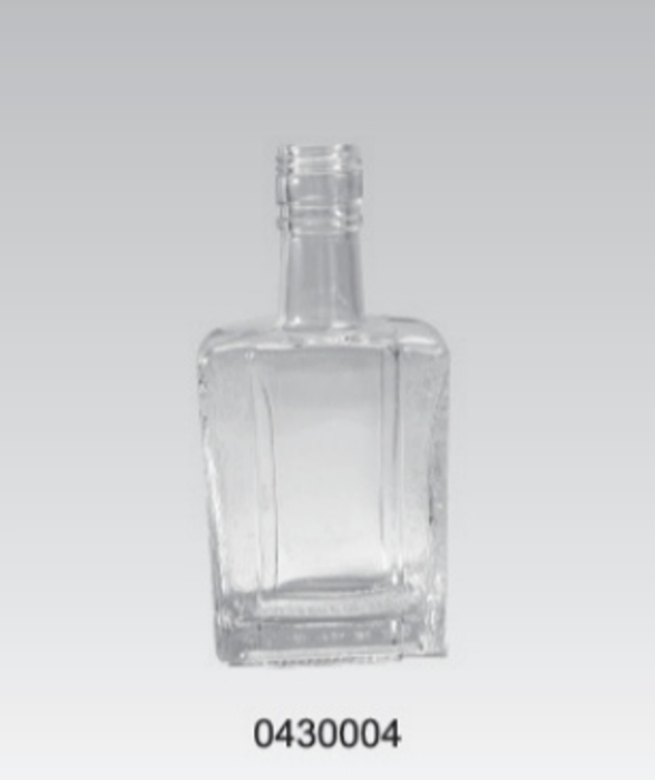 Clear Glass Drink Bottle - 0430004