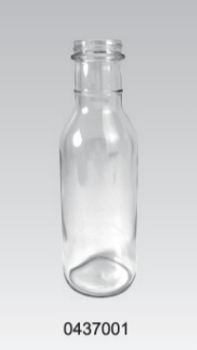 Clear Glass Drink Bottle - 0437001