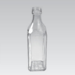 Clear Glass Drink Bottle - 0415001