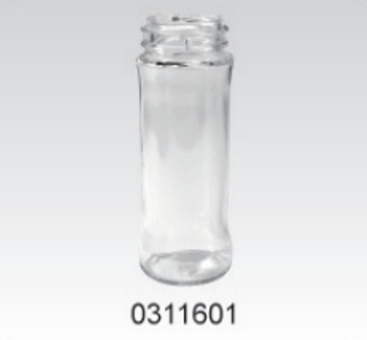 Clear Glass Sauce Bottle - 0311601