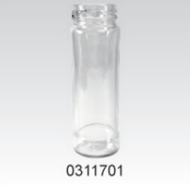 Clear Glass Sauce Bottle - 0311701