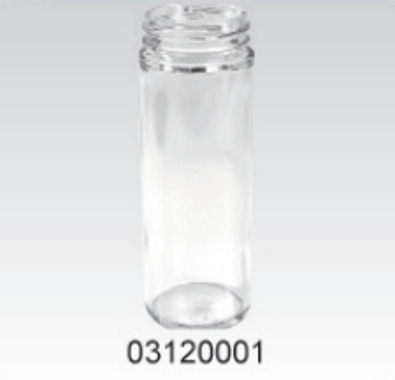 Clear Glass Sauce Bottle - 03120001