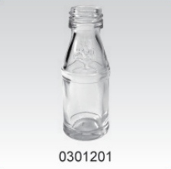 Clear Glass Sauce Bottle - 0301201