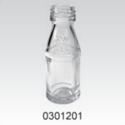 Clear Glass Sauce Bottle - 0301201