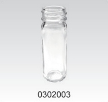 Clear Glass Sauce Bottle - 0302003