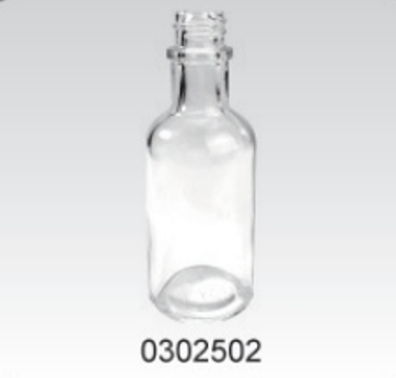 Clear Glass Sauce Bottle - 0302502