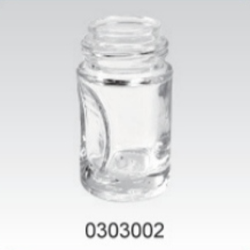 Clear Glass Sauce Bottle - 0303002