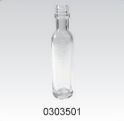 Clear Glass Sauce Bottle - 0303501