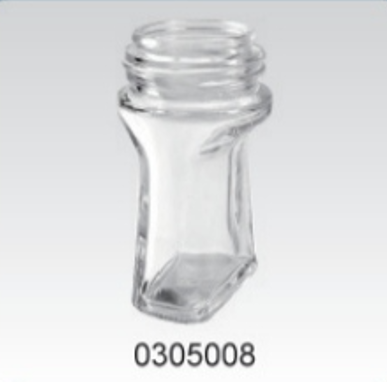 Clear Glass Sauce Bottle - 0305008