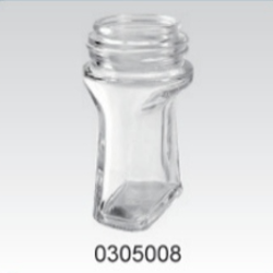 Clear Glass Sauce Bottle - 0305008