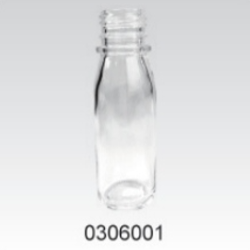 Clear Glass Sauce Bottle - 0306001