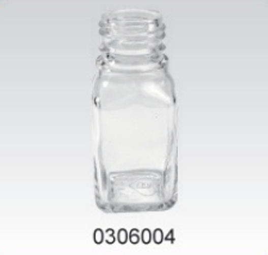 Clear Glass Sauce Bottle - 0306004