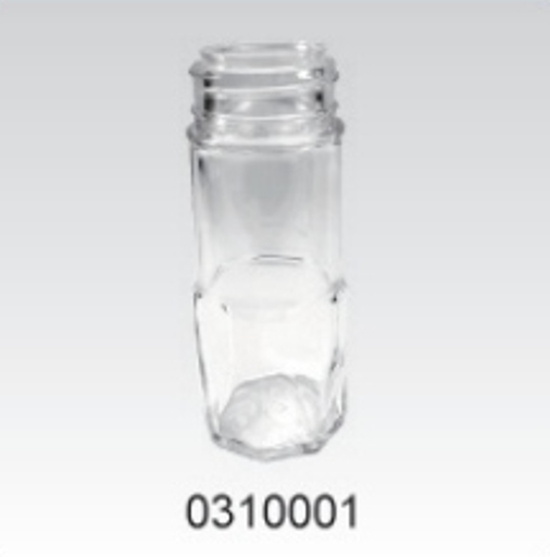 Clear Glass Sauce Bottle - 0310001