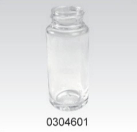 Clear Glass Sauce Bottle - 0304601