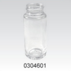 Clear Glass Sauce Bottle - 0304601