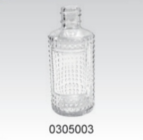 Clear Glass Sauce Bottle - 0305003