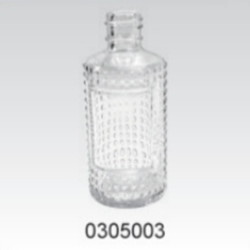 Clear Glass Sauce Bottle - 0305003