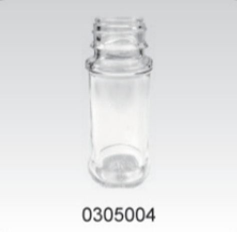 Clear Glass Sauce Bottle - 0305004