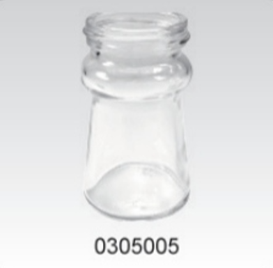 Clear Glass Sauce Bottle - 0305005