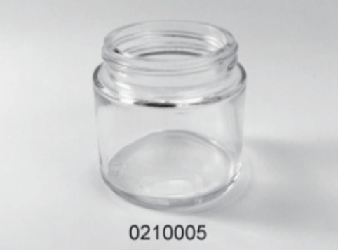 Clear Glass Food Jar - 0210005