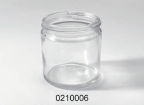 Clear Glass Food Jar - 0210006