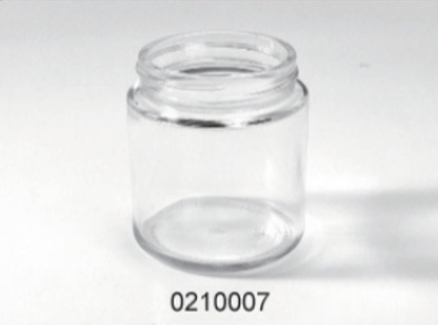 Clear Glass Food Jar - 0210007