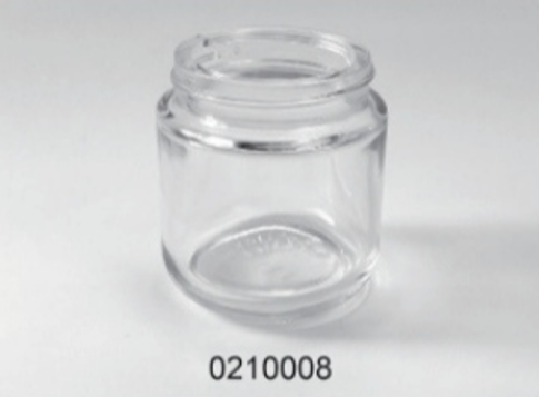 Clear Glass Food Jar - 0210008