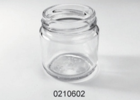 Clear Glass Food Jar - 0210602