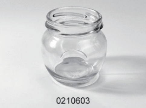 Clear Glass Food Jar - 0210603