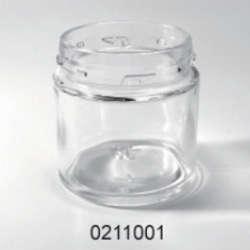 Clear Glass Food Jar - 0211001