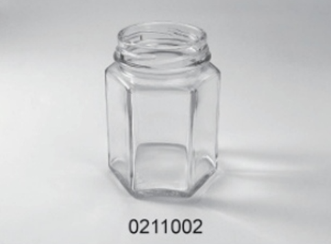 Clear Glass Food Jar - 0211002