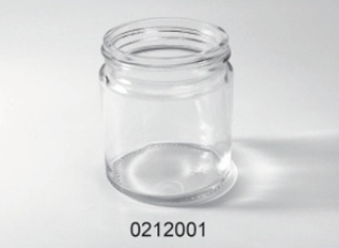 Clear Glass Food Jar - 0212001