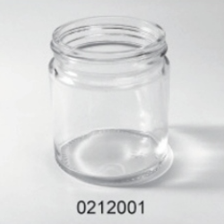 Clear Glass Food Jar - 0212001