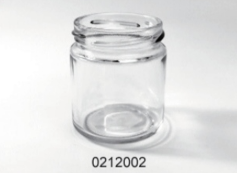 Clear Glass Food Jar - 0212002