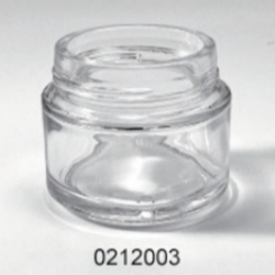 Clear Glass Food Jar - 0212003