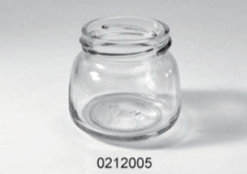 Clear Glass Food Jar - 0212005