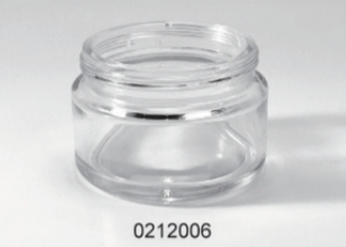 Clear Glass Food Jar - 0212006