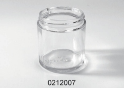 Clear Glass Food Jar - 0212007