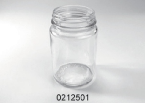 Clear Glass Food Jar - 0212501